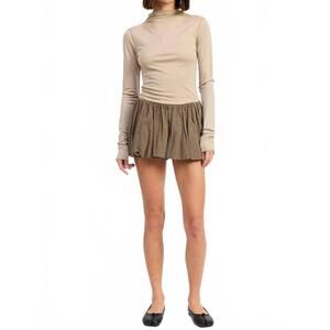 NEW EMORY PARK declan bubble skort in brown